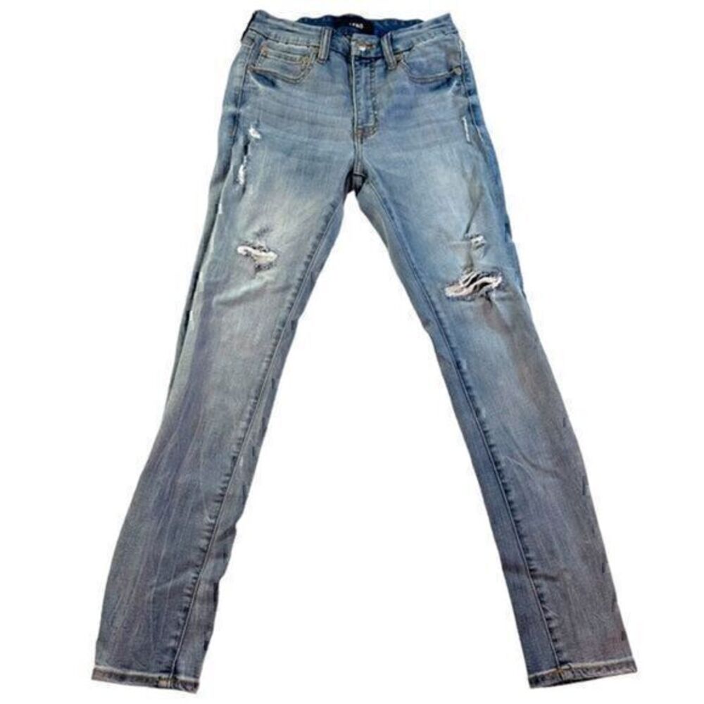 Aero Womens Medium Wash High Rise‎ Curvy Skinny Size 4